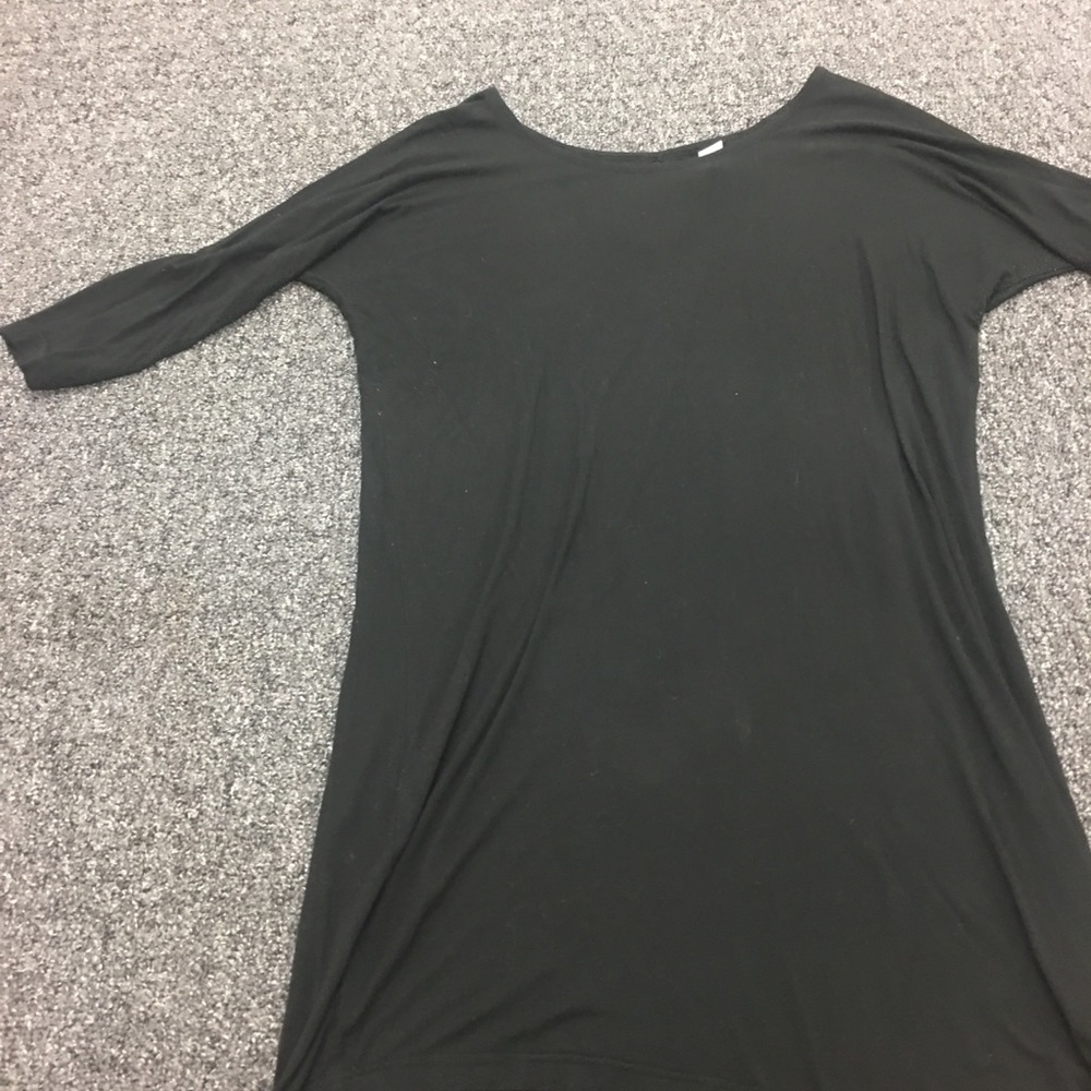 Yala Bamboo yoga’s black swing dress